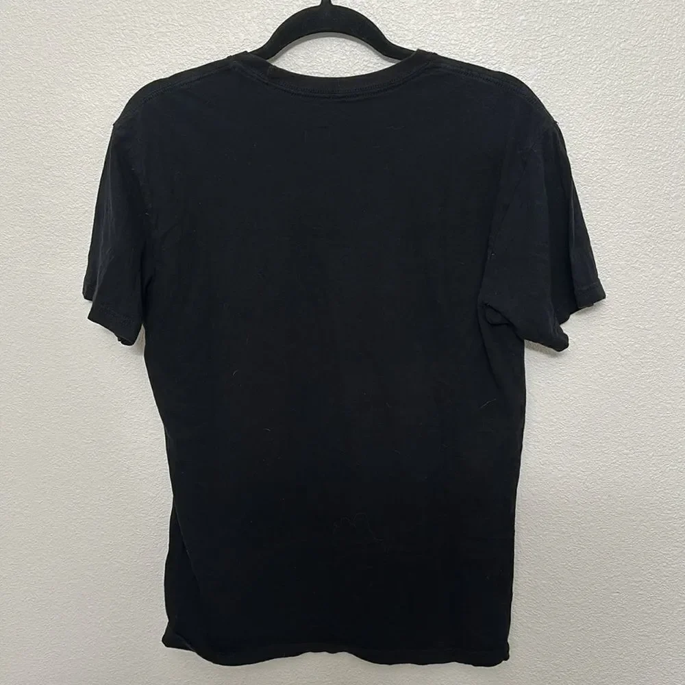 Plain Black Mens Tee
